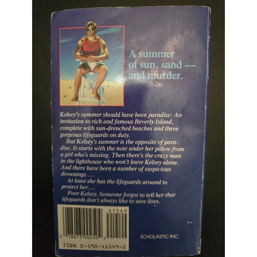 The Lifeguard by Richie Tankerskey Cusick Vintage Horror Paperback